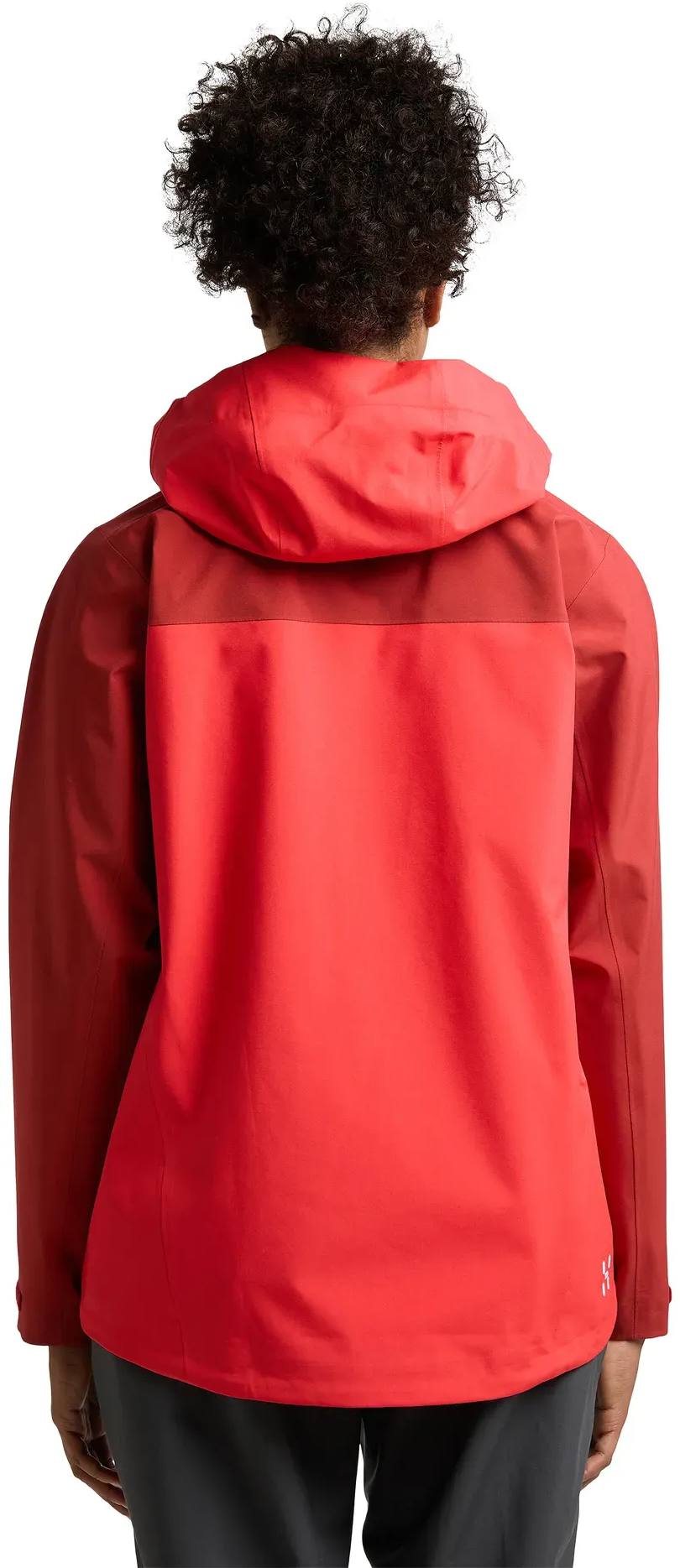 Haglöfs Women's Front Proof Jacket Poppy/Corrosion 02