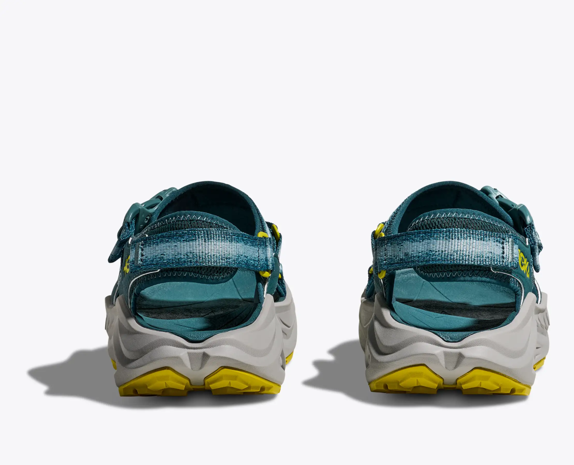 Hoka Men's Infini Hike TC Blue Twilight / Pea Green 04