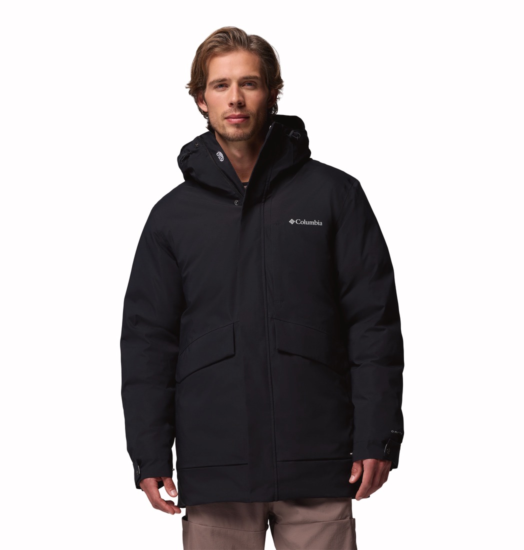 Columbia Men's Street Heights Parka - Miesten parkatakki Musta 09