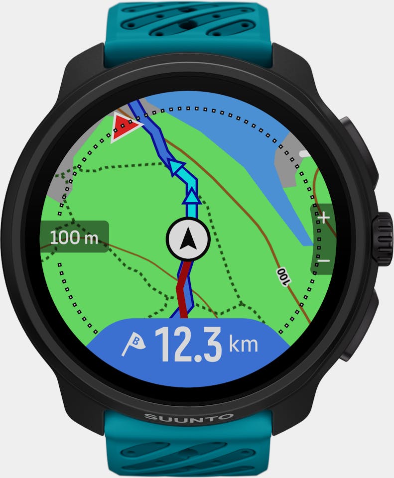 Suunto Race 2 Stainless Steel Wave Blue  07