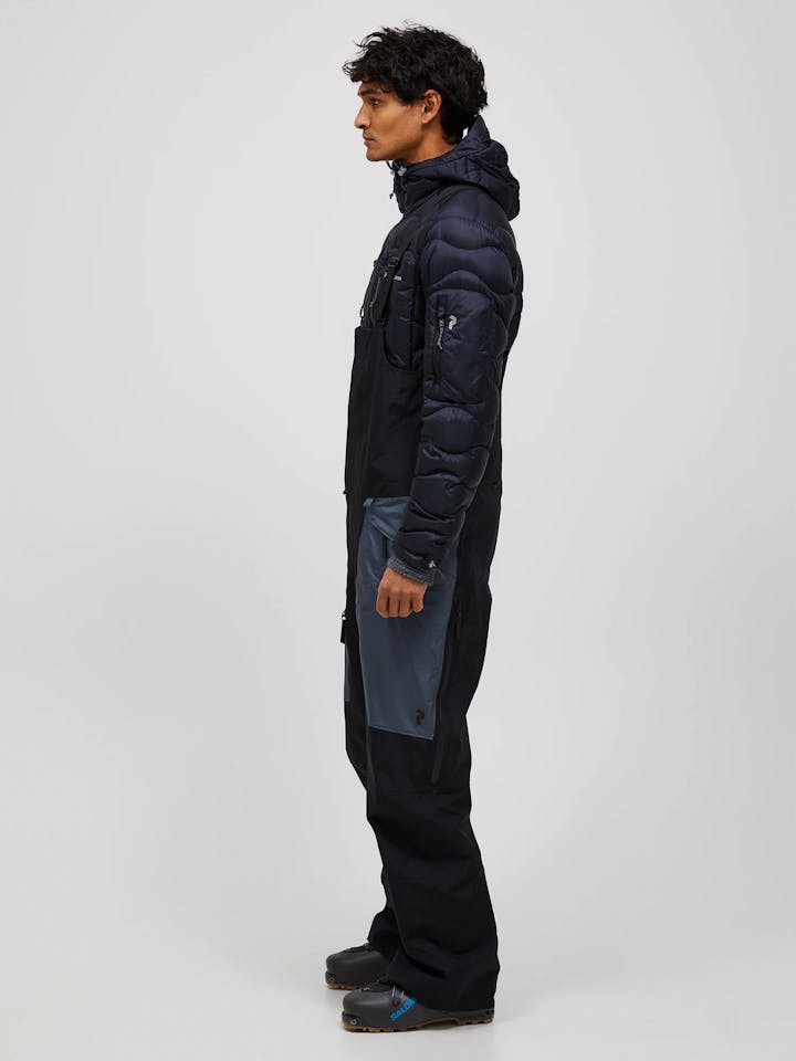 Peak Performance Men's Vertical GTX Pro 3L Shell Bib Pants Black / Mountain Mist 06