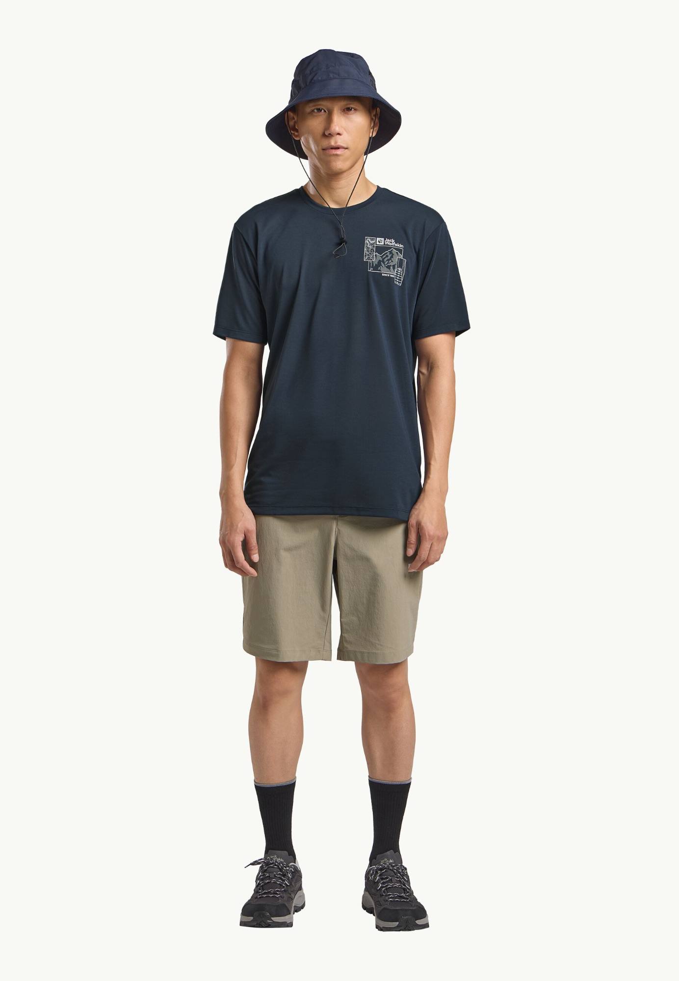 Jack Wolfskin Men's Vonnan Graphic Tee Midnight Sky 04