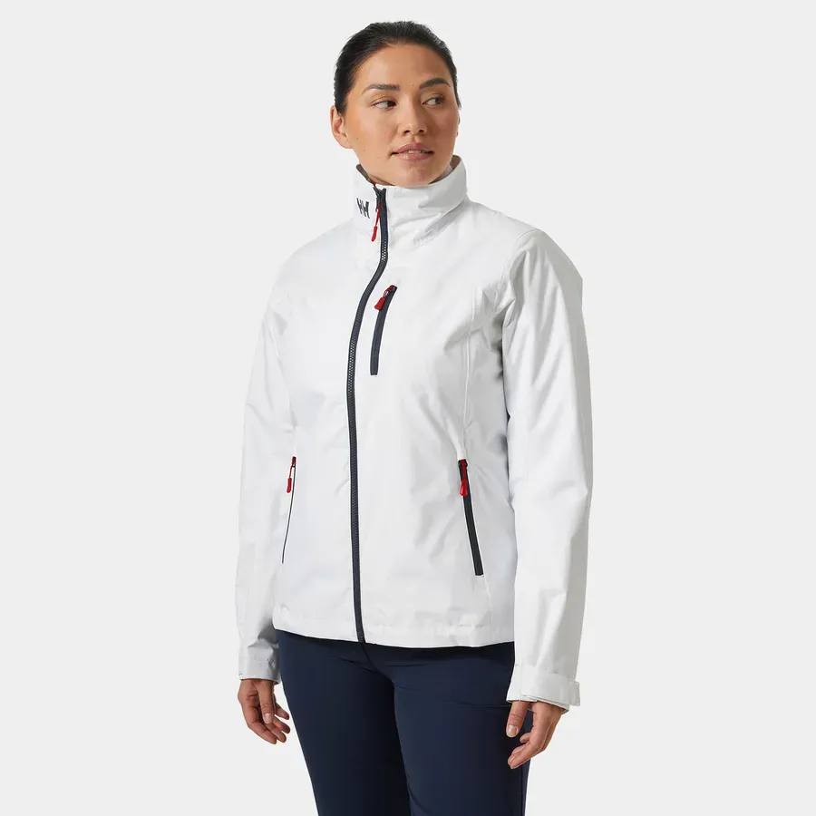 Helly Hansen Women's Crew Midlayer 2 Jacket Valkoinen 02