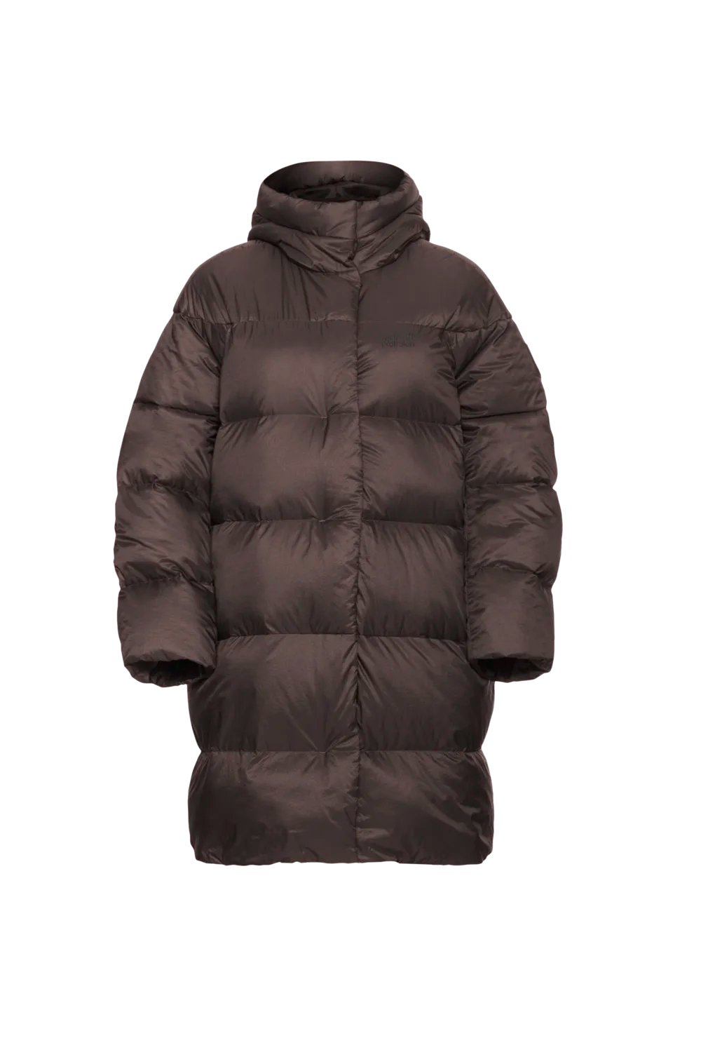 Jack Wolfskin Women's Icy Hill Down Coat Peat Moss 02