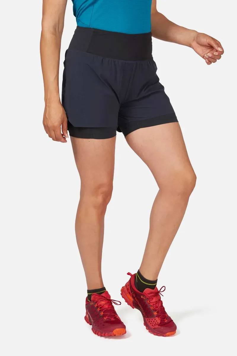 Rab Women's Talus Trail Shorts Ebony 02