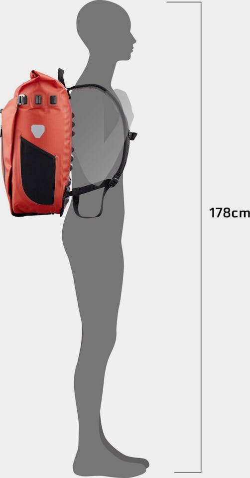 Ortlieb Vario QL3.1 26L Red 03