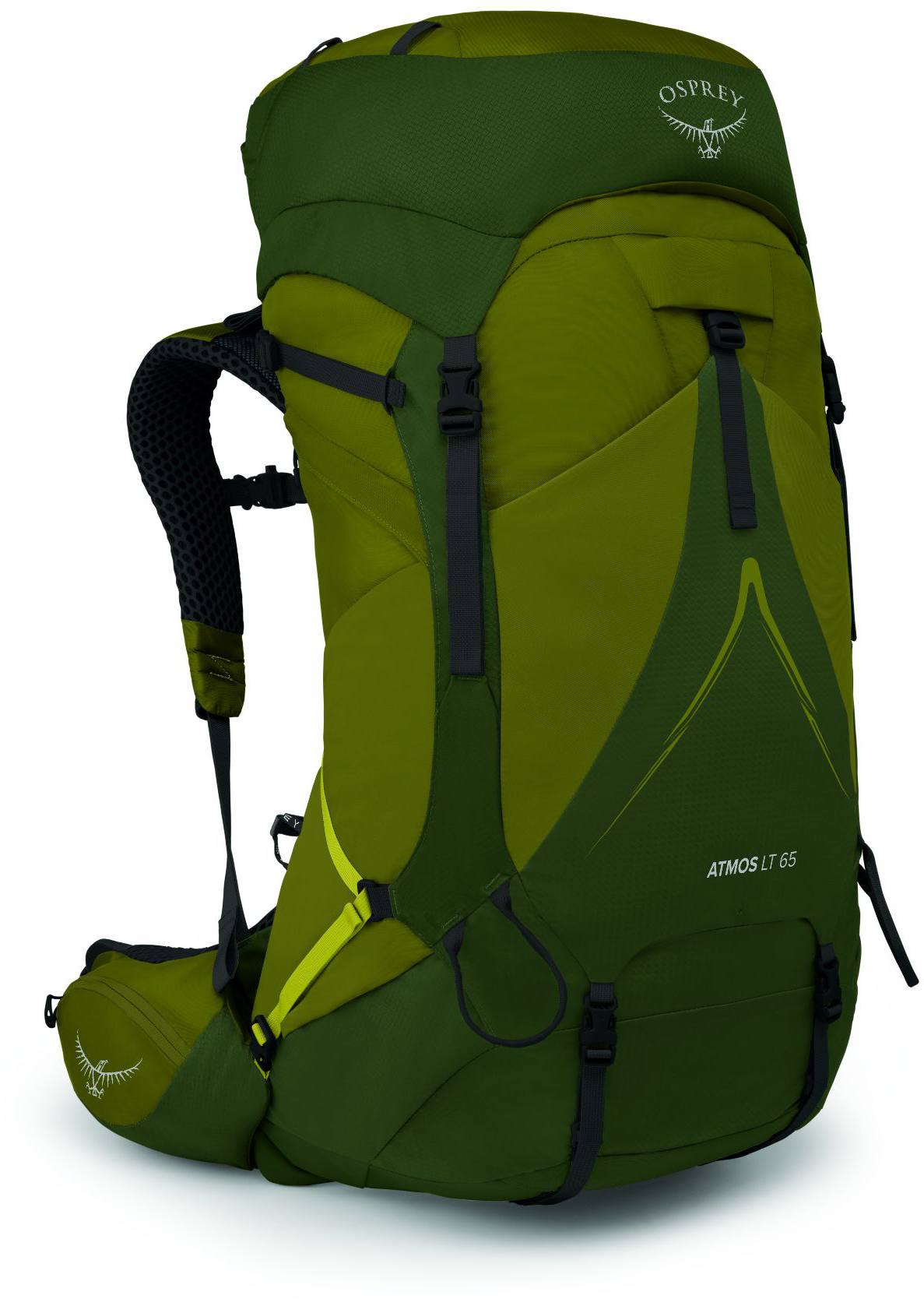 Osprey Atmos AG LT 65, Hanwag Men's Nazcat II GTX Musta 06