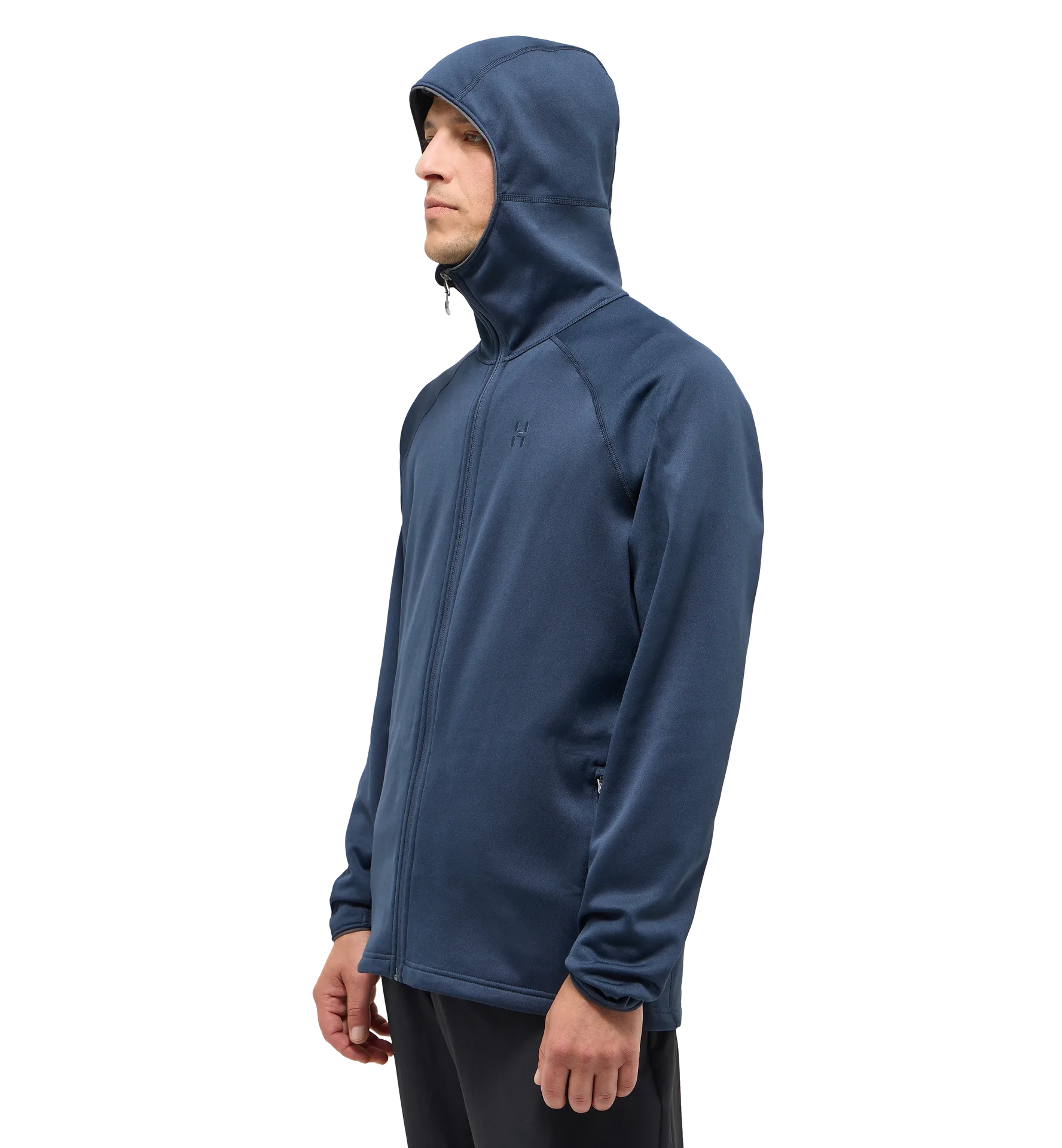 Haglöfs Men's Magma Mid Hood Tarn Blue 02