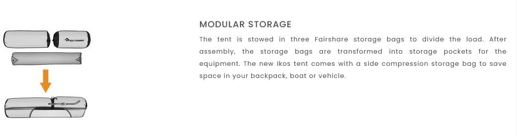 Sea To Summit Alto Tr2 Bikepack Vihreä 03