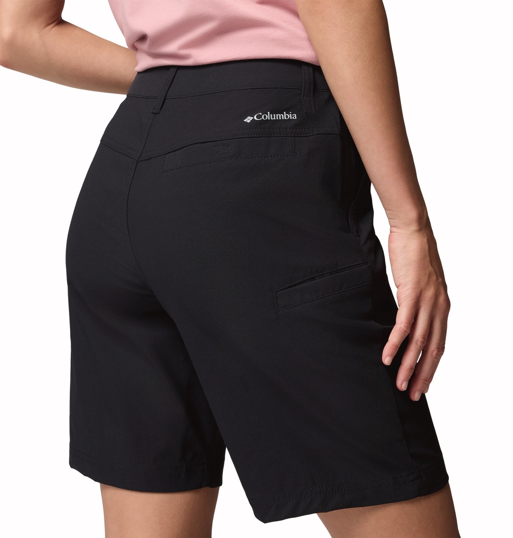 Columbia Women's Leslie Falls Long Hiking Shorts II Black 03