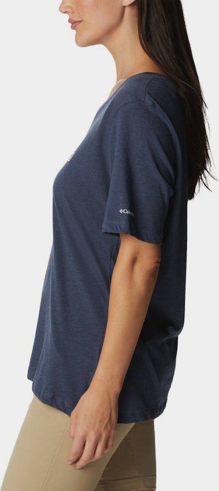 Columbia Women's Bluebird Day Graph Tee Nocturnal 02