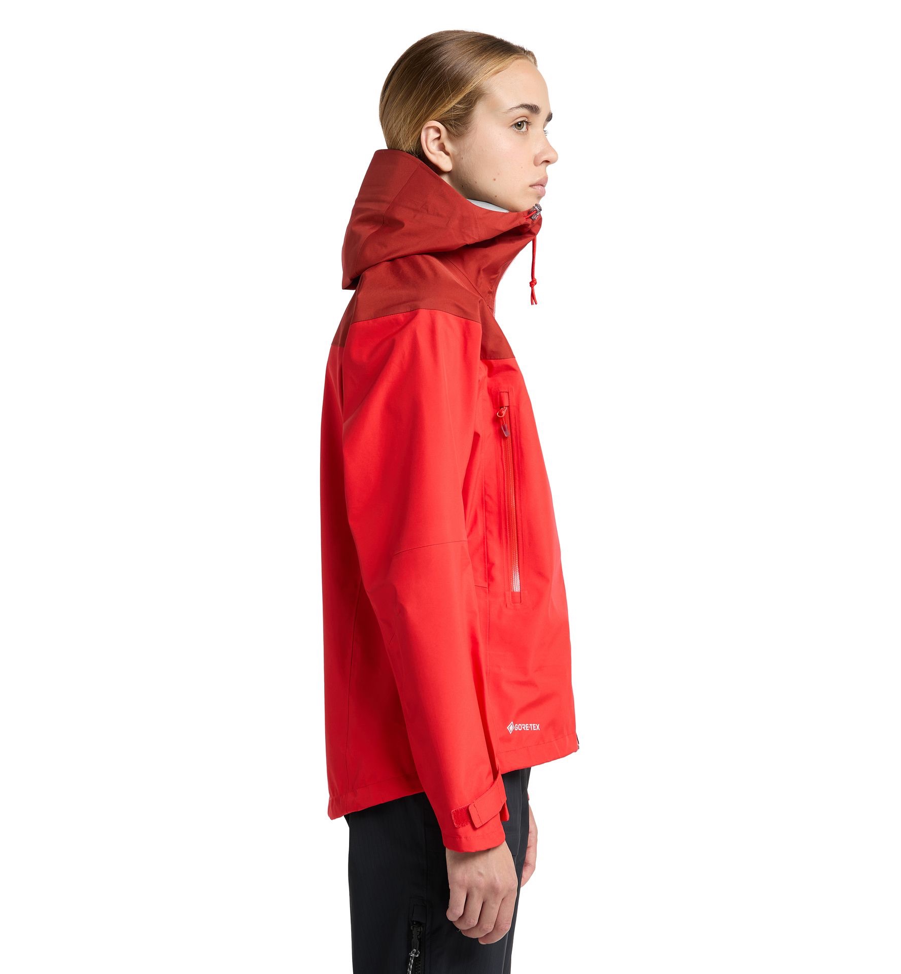 Haglöfs Women's ROC Flash GTX Jacket Poppy Red / Corrosion 05