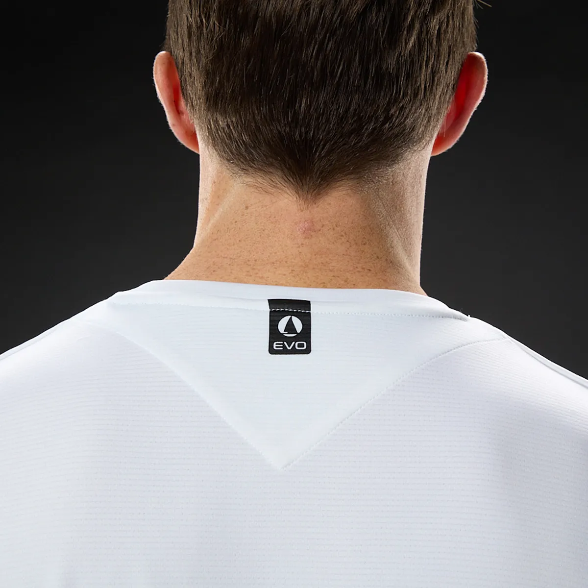 Musto Men's Evo Crew Sunblock Long Sleeve White 03