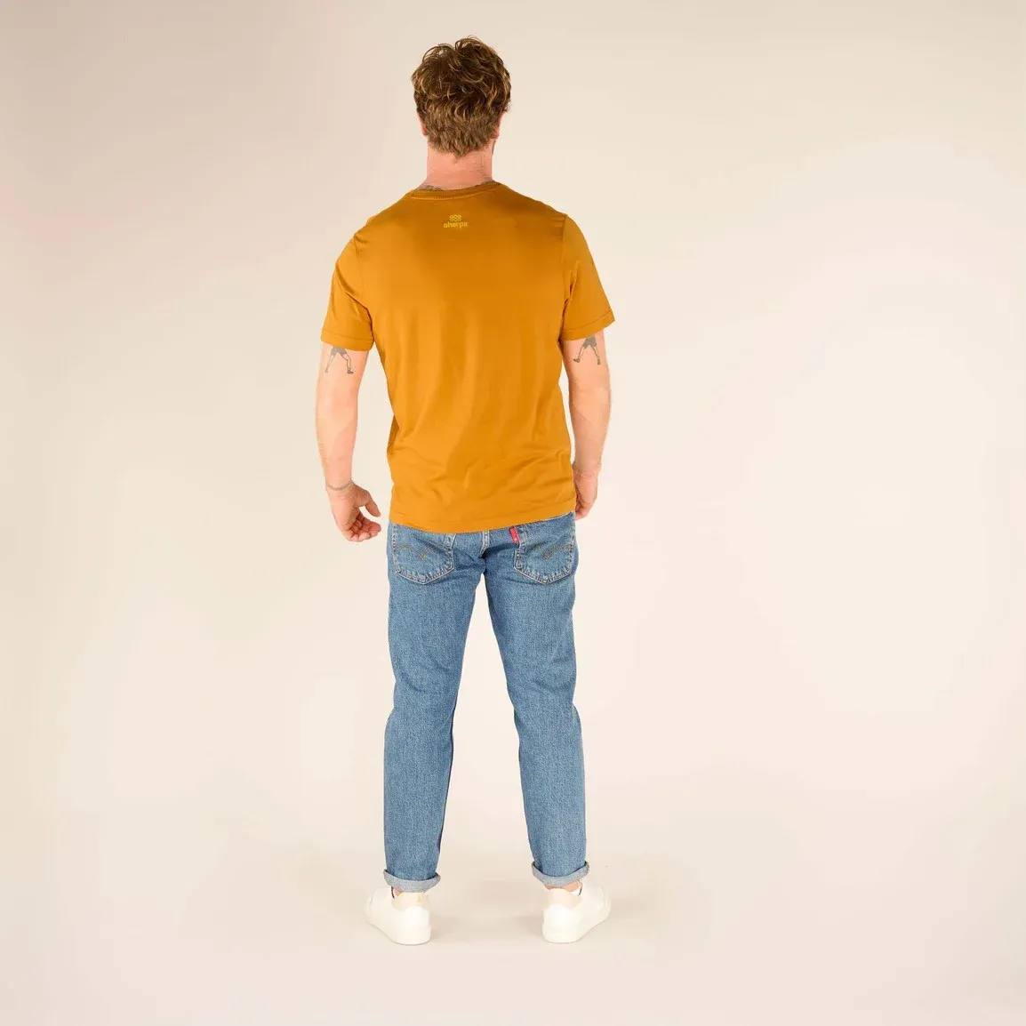 Sherpa Men's Tarcho Tee Oranssi 02