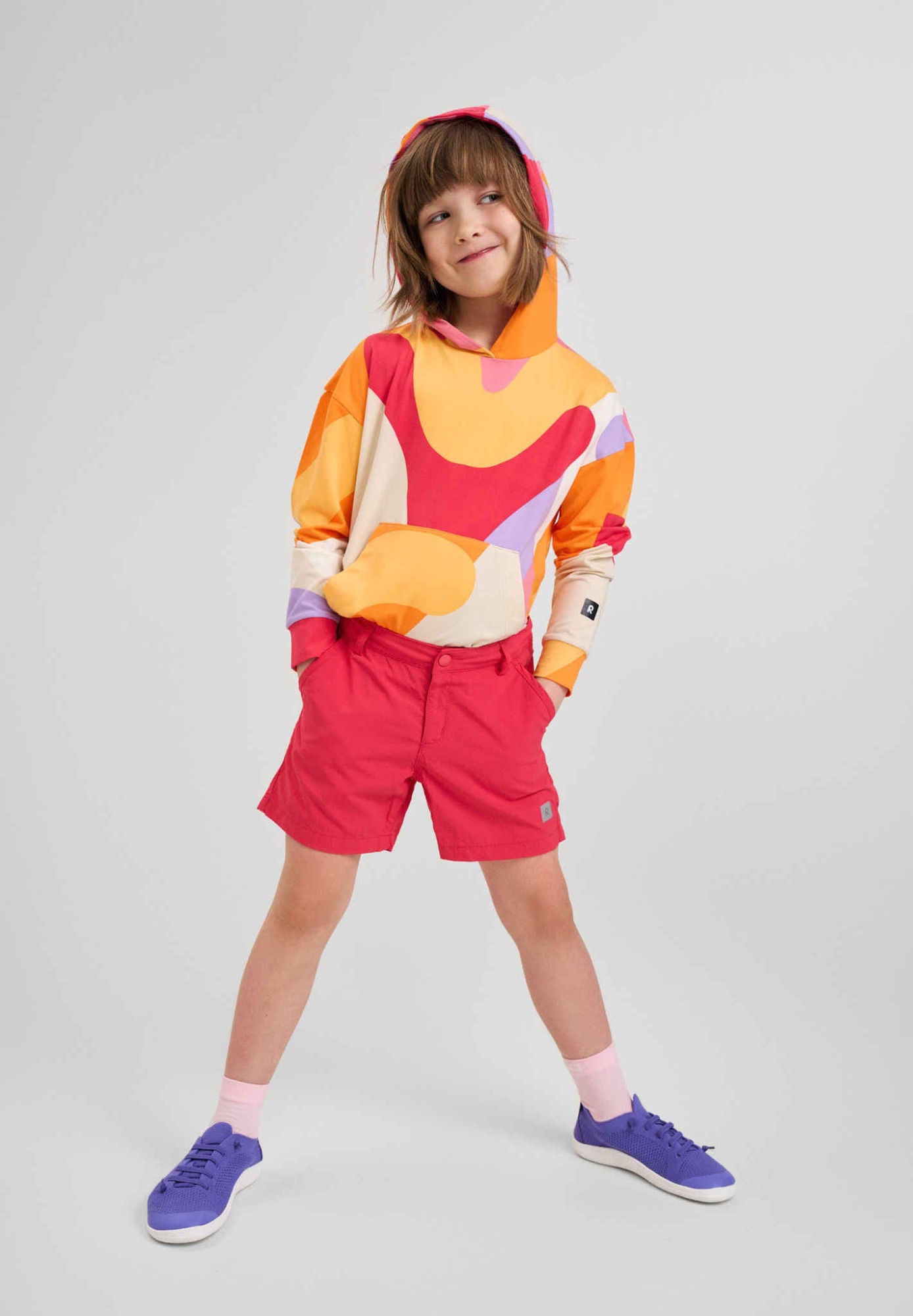 Reima Luotaus Hoodie Berry 07