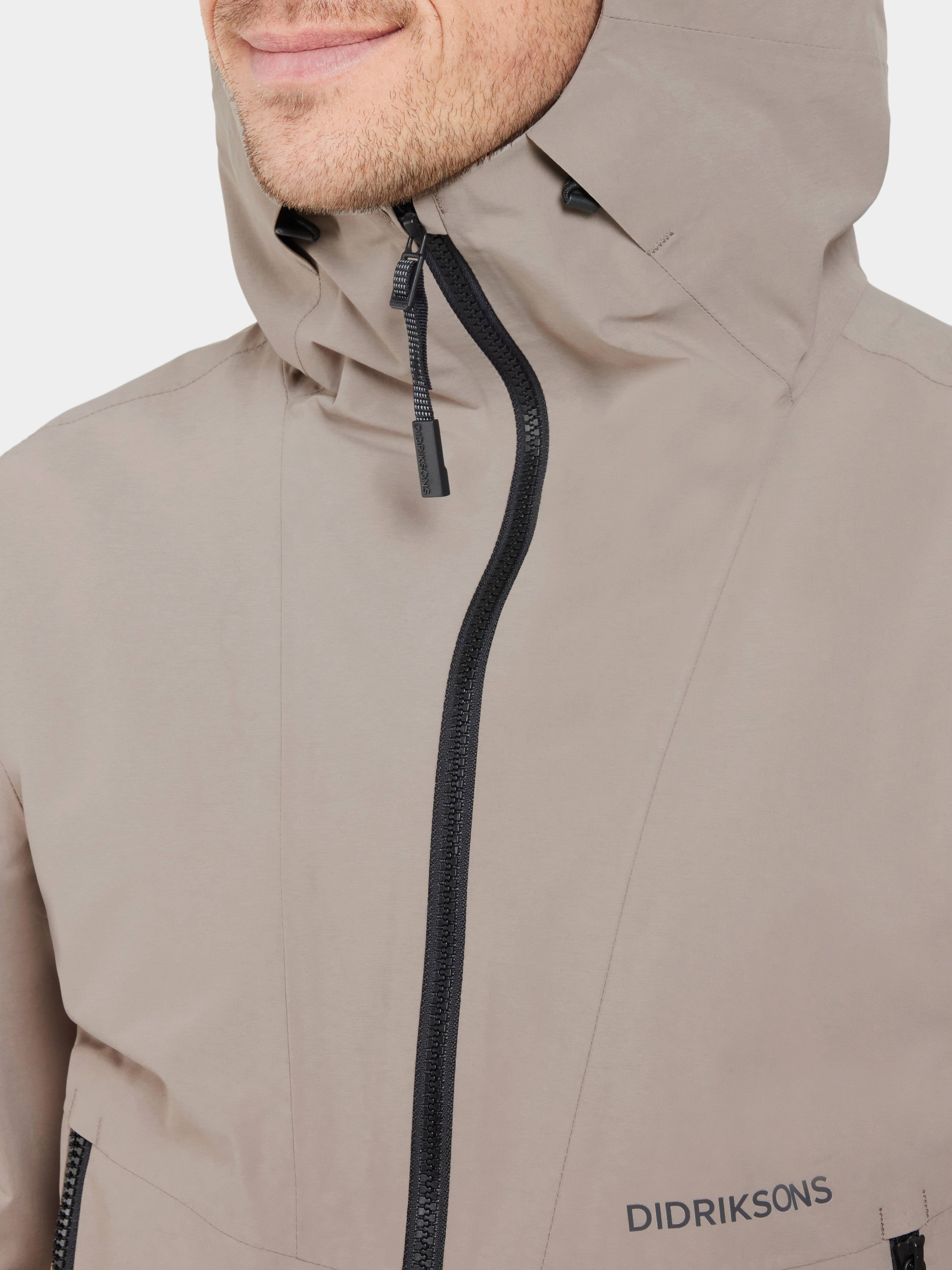 Didriksons Men's Bob Jacket Ash Brown 06