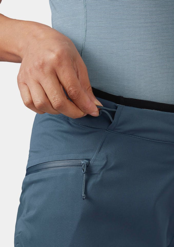 Rab Women's Cinder Kinetic Shorts Orion Blue 08