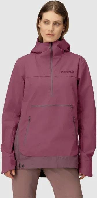 Norrøna Women's Femund Cotton Anorak Grape 03
