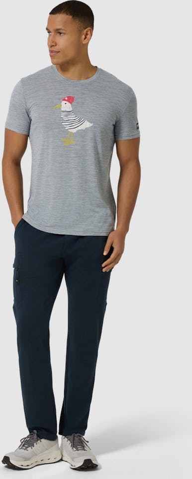 Supernatural Men's Johnny Tee Vaaleanharmaa 03