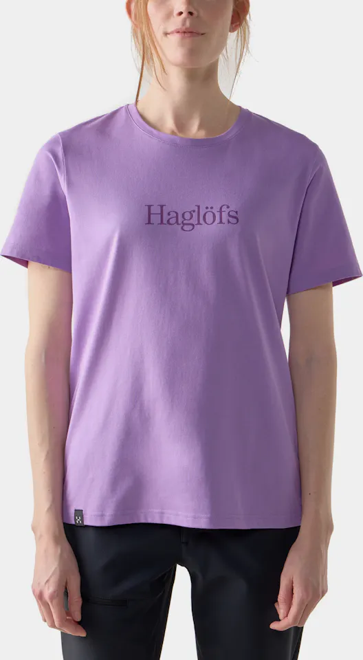 Haglöfs Women's Outsiders Tee Purple Ice 01