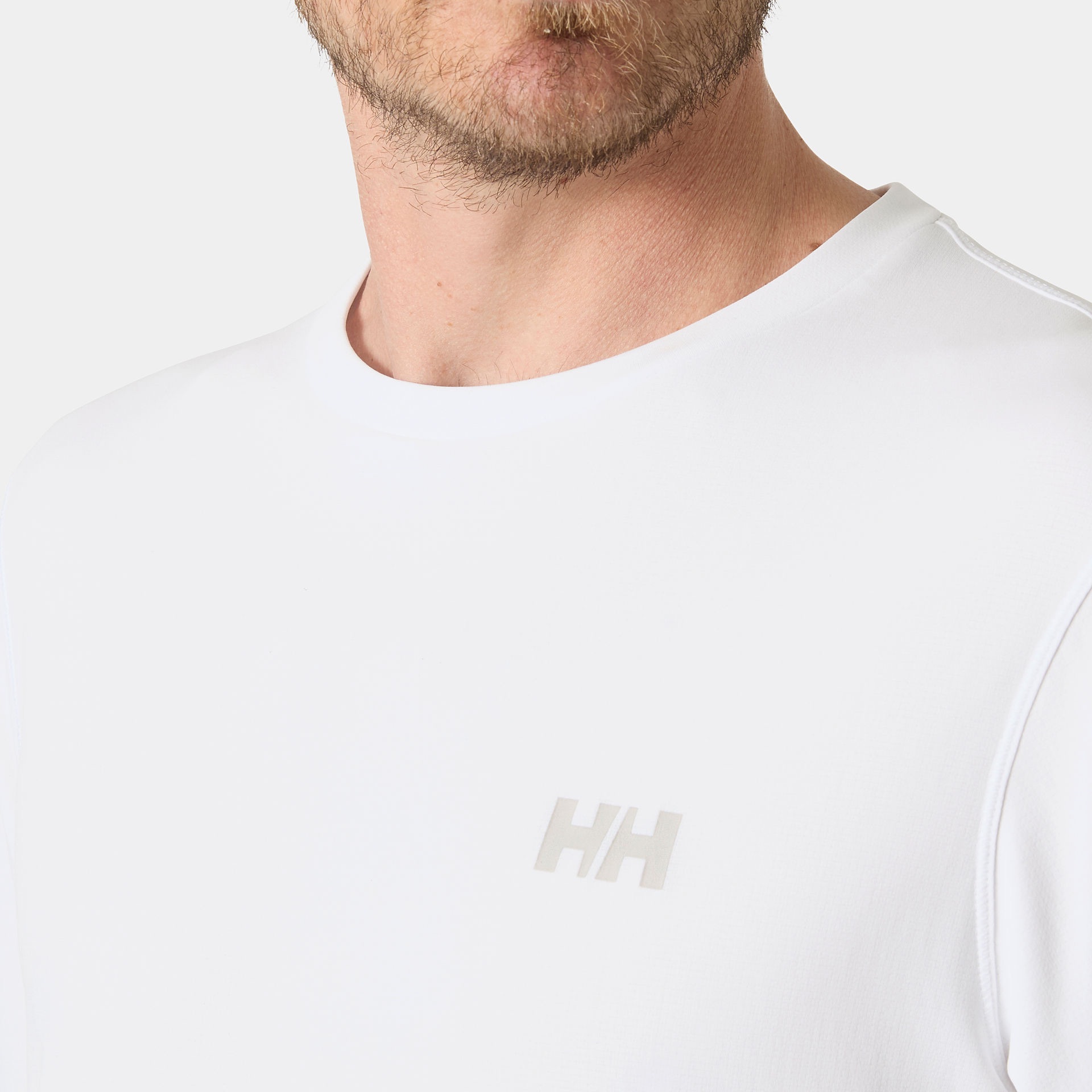 Helly Hansen Men's Llifa Active Solen Long Sleeve White 02