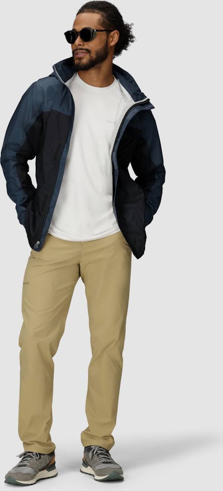 Marmot Men's Precip Eco Jacket Black/Thunderhead 09