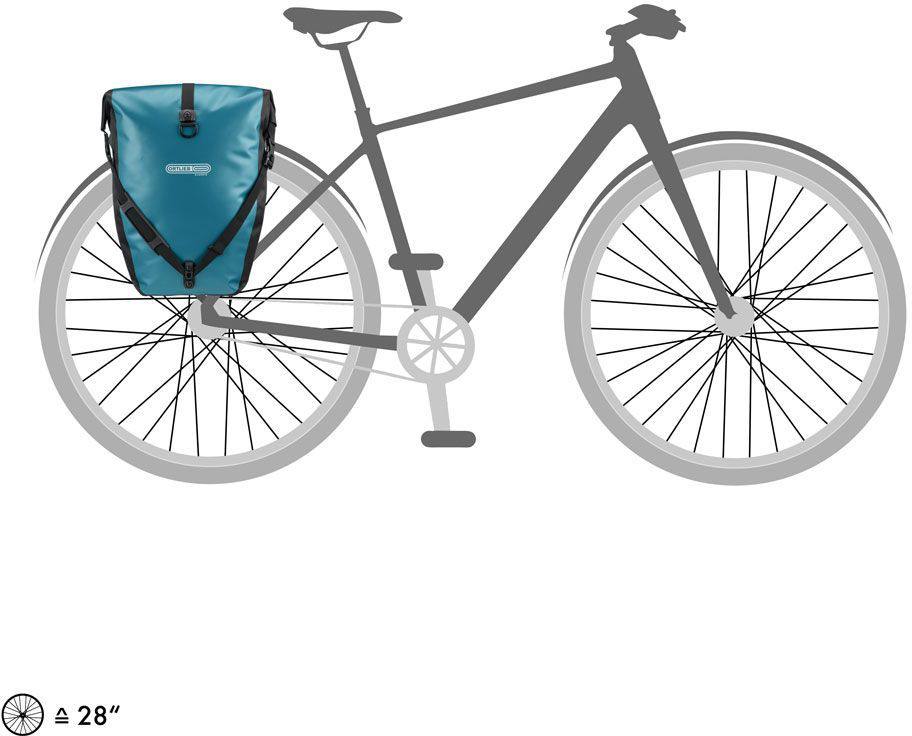 Ortlieb Back-Roller , pair Petrol 07