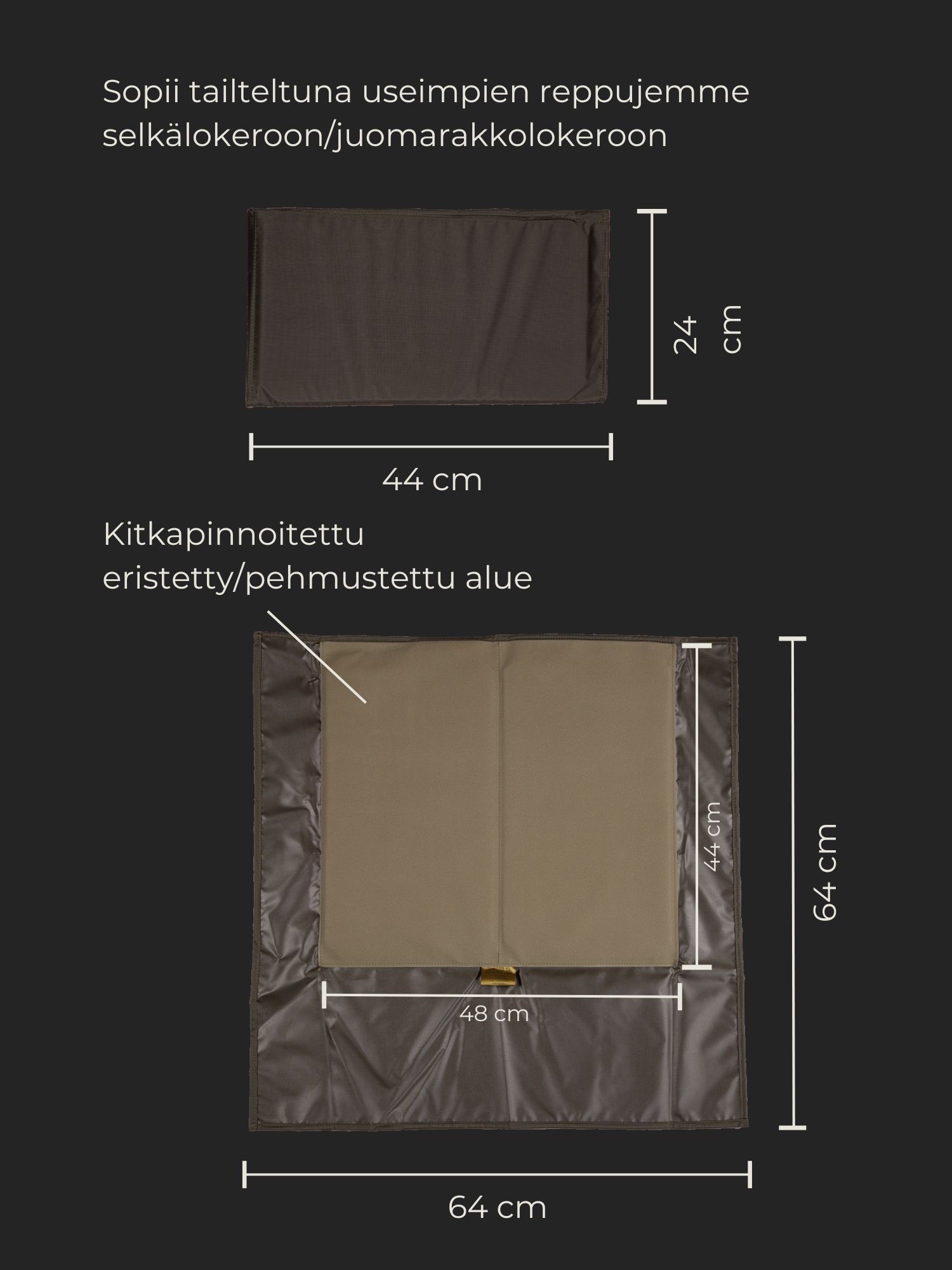 Savotta Sitting Pad Green 03