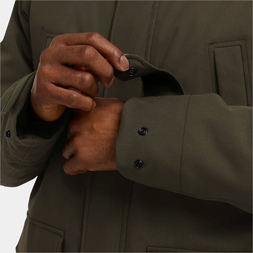Jack Wolfskin Men's Canyon Shield Parka Obsidian 09
