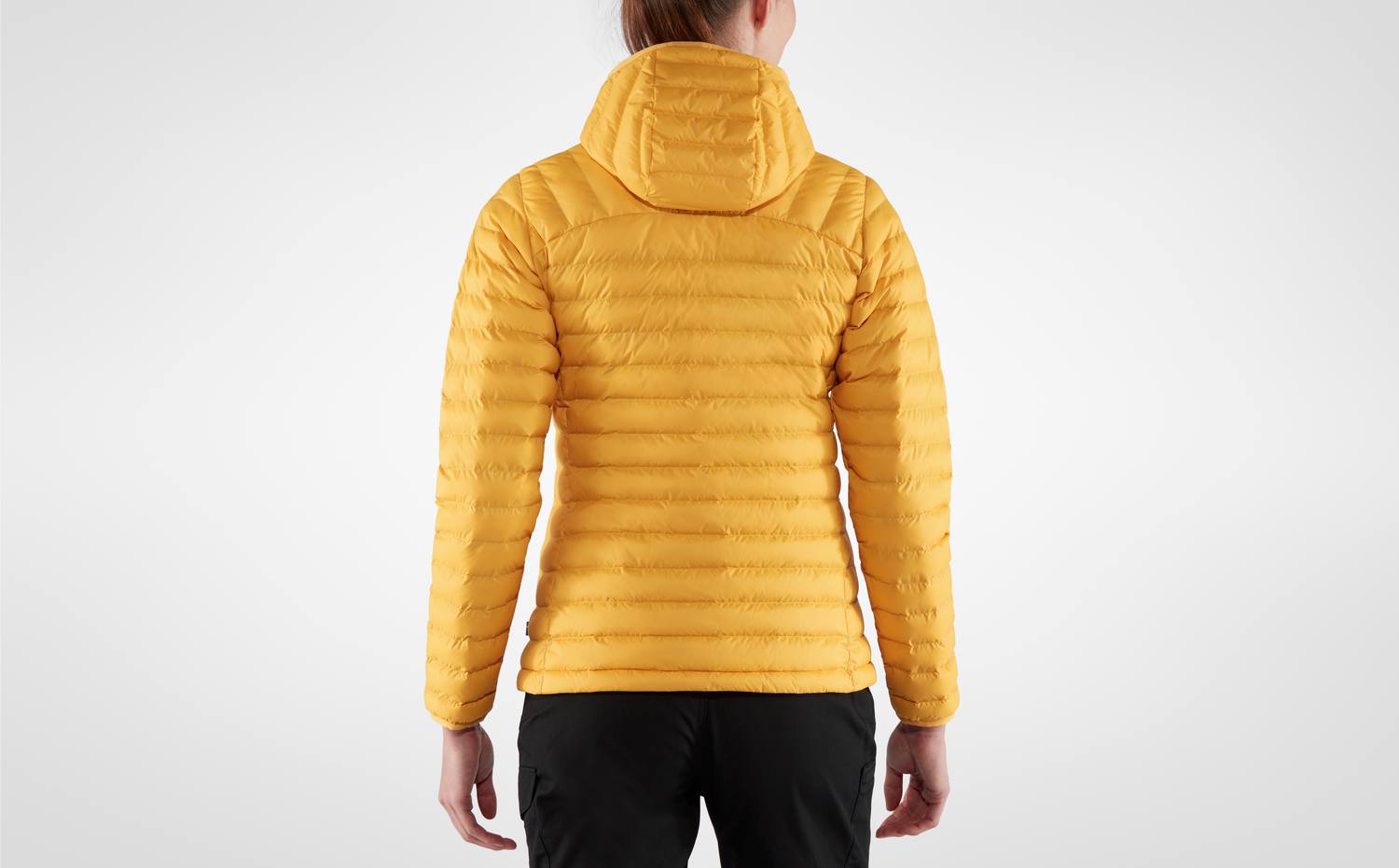 Fjällräven Women's Expedition Lätt Hoodie - Naisten kevyttoppatakki Deep Forest 06