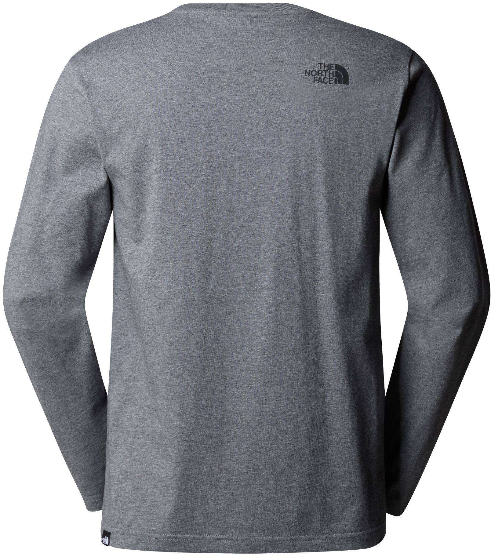 The North Face Men's Simple Dome Long Sleeve Harmaa 03