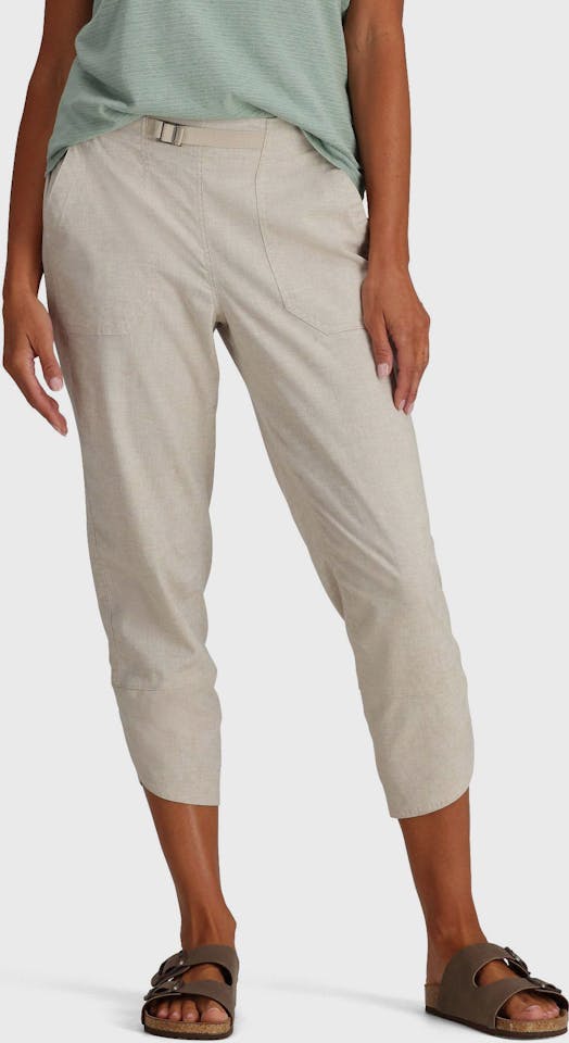 Royal Robbins Women's Hempline Capri Off-White 02