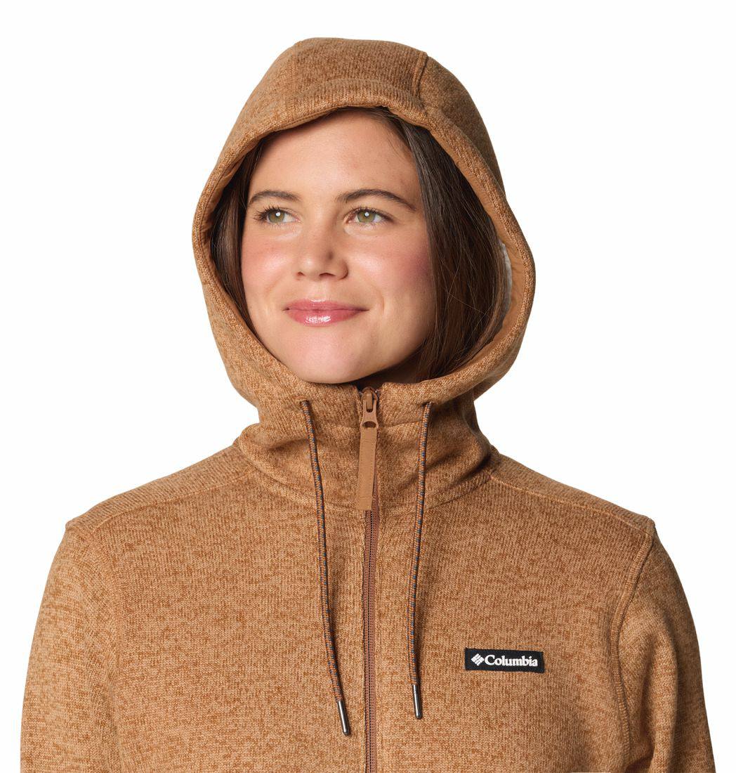 Columbia Women's Sweater Weather Sherpa Full Zip Camel 04