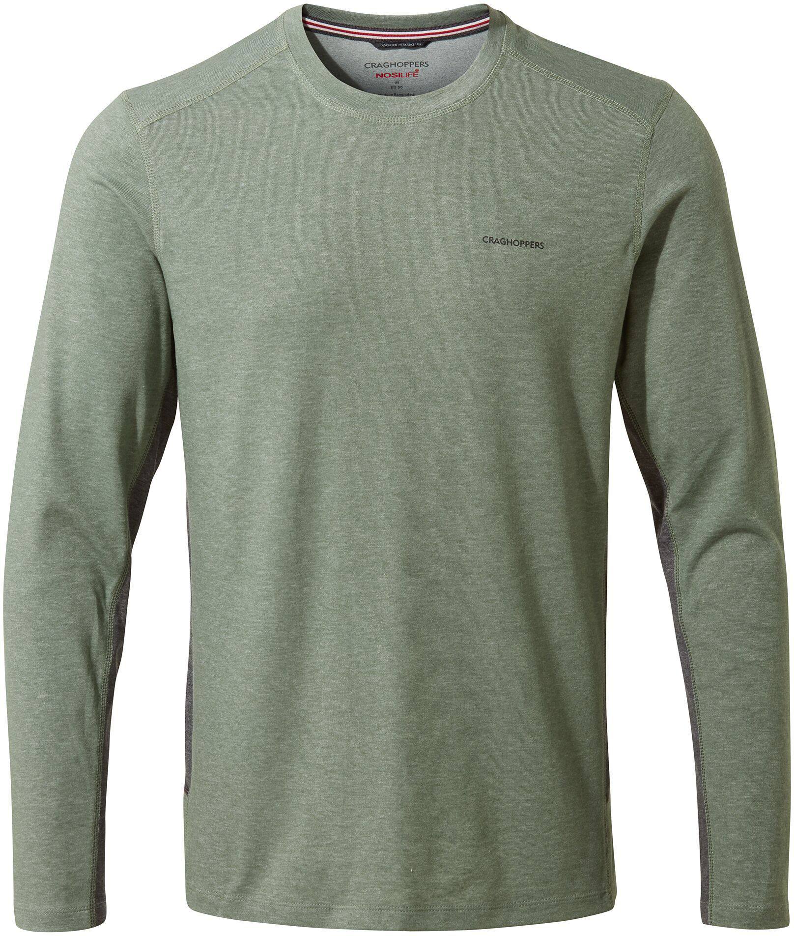 Craghoppers Kevyt paita ja katkolahjehousut miehille Tummanharmaa 18