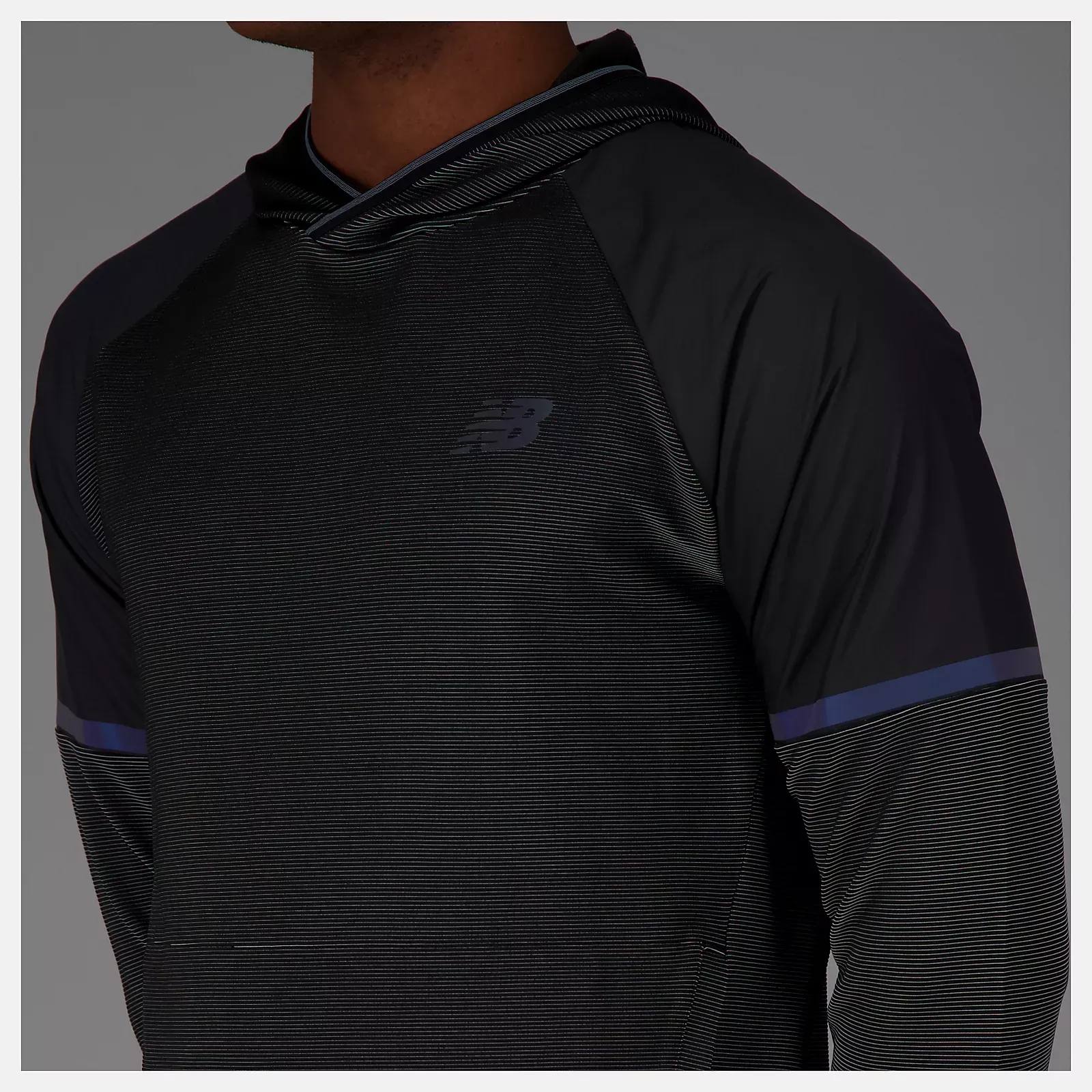 New Balance Men's Q Speed Shift Hoodie Black 05