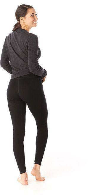 SmartWool Women's Merino Thermal Bottom Black 01