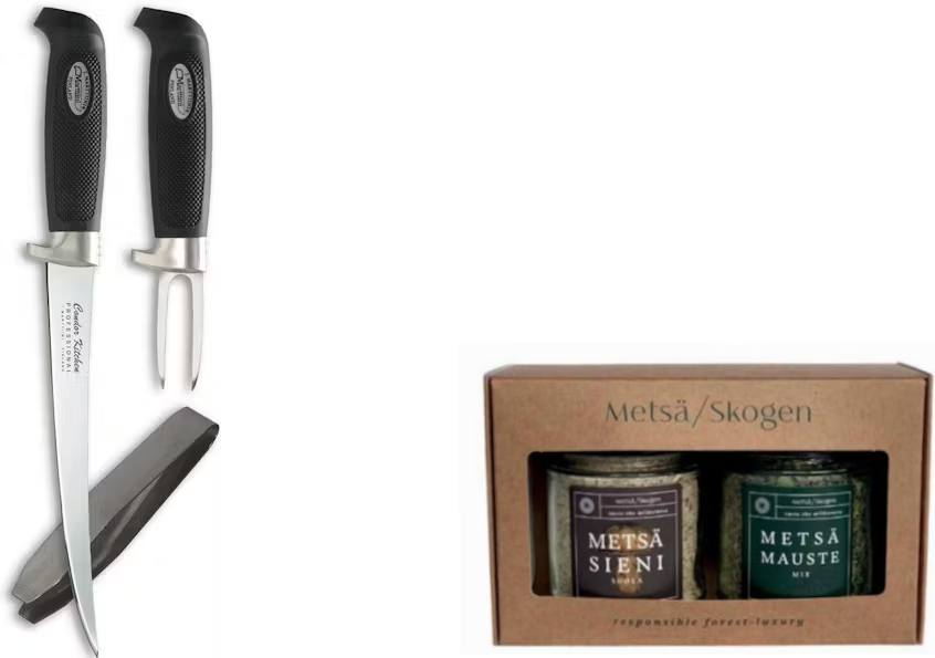 Marttiini Kalasetti 7 CKP ja Metsän Makuja Lahjasetti