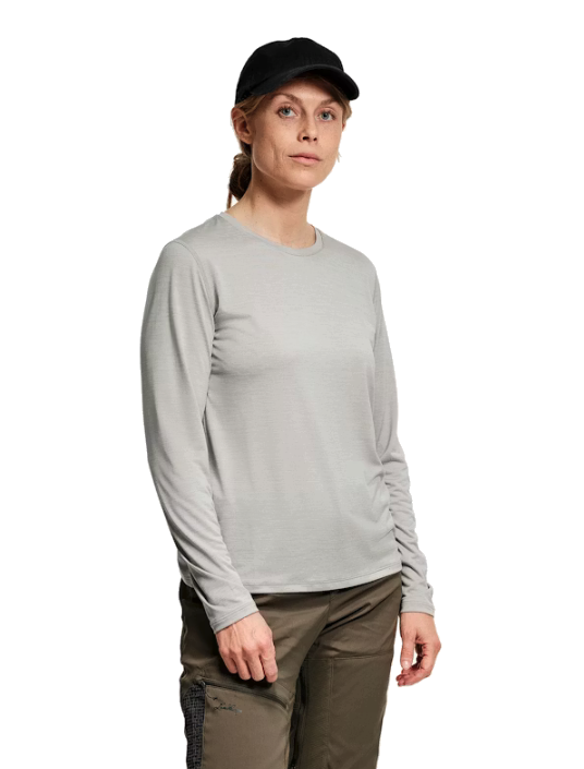Lundhags Women's Tived Long Sleeve Shirt Moss 01