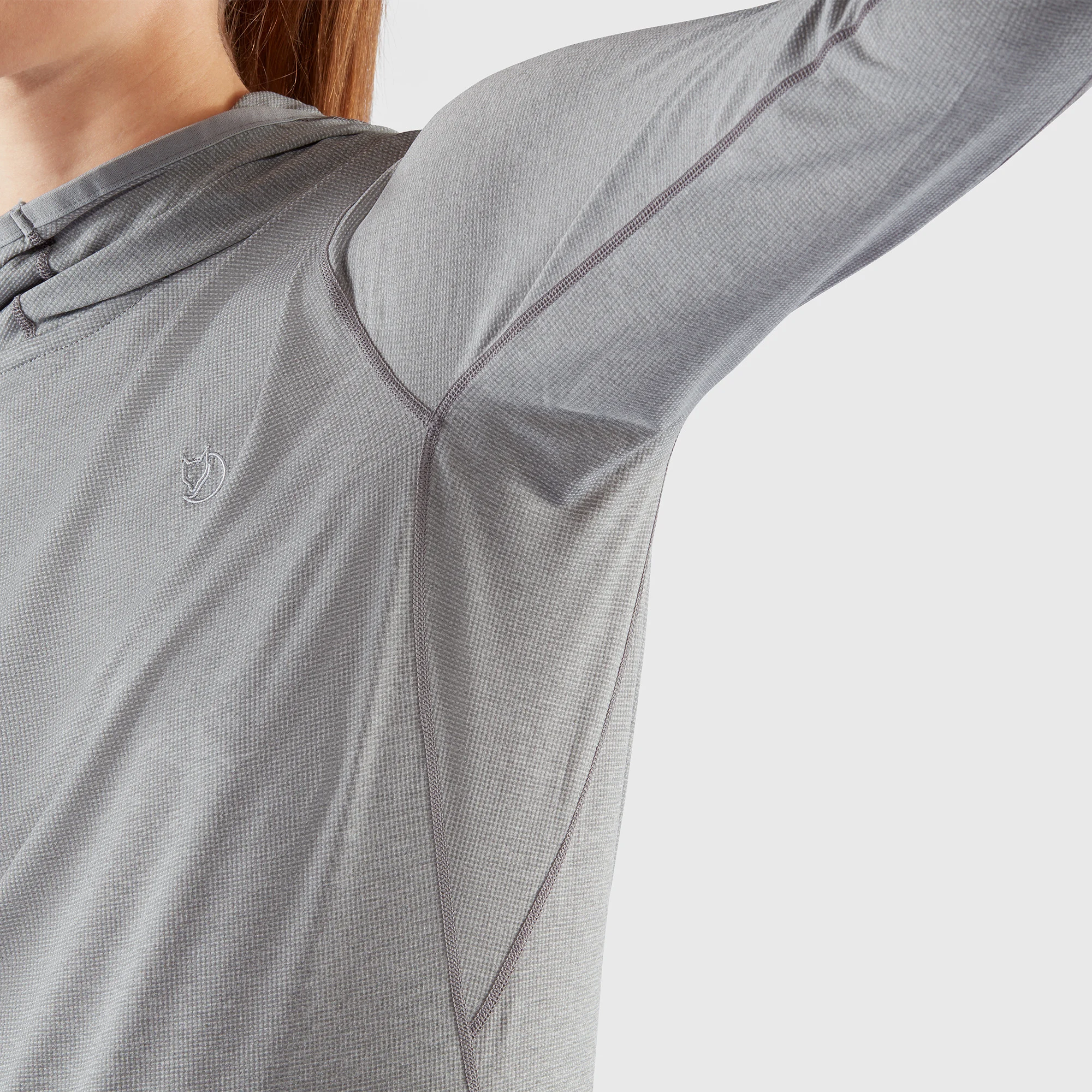 Fjällräven Women's Abisko Sun Hoodie Flame Orange 07