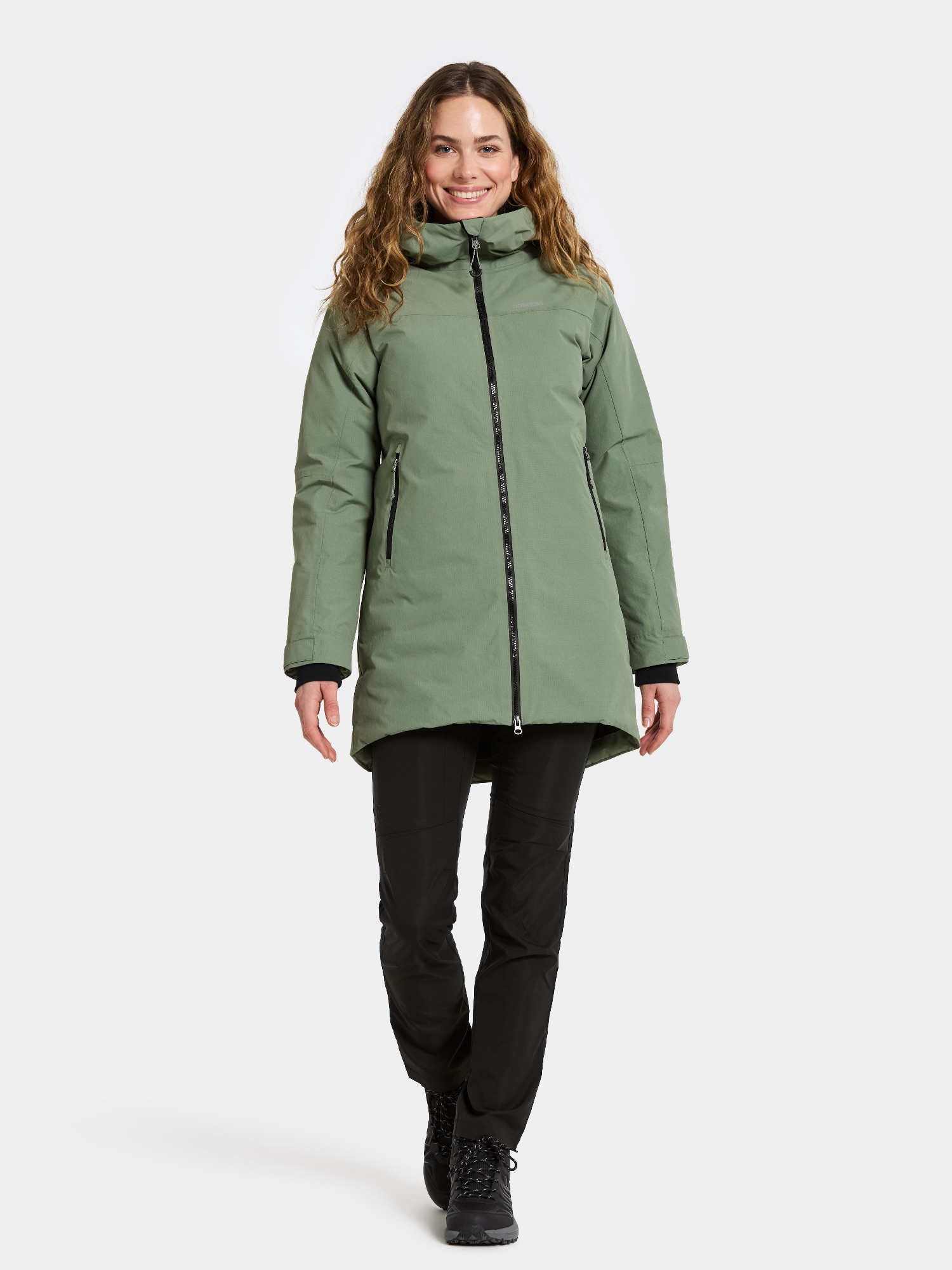 Didriksons Women's Marget Parka Moss 12