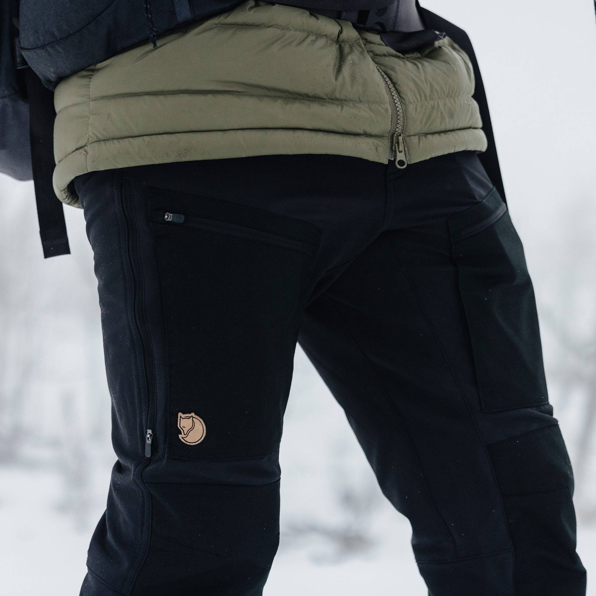 Fjällräven Men's Keb Agile Winter Trousers Black 03