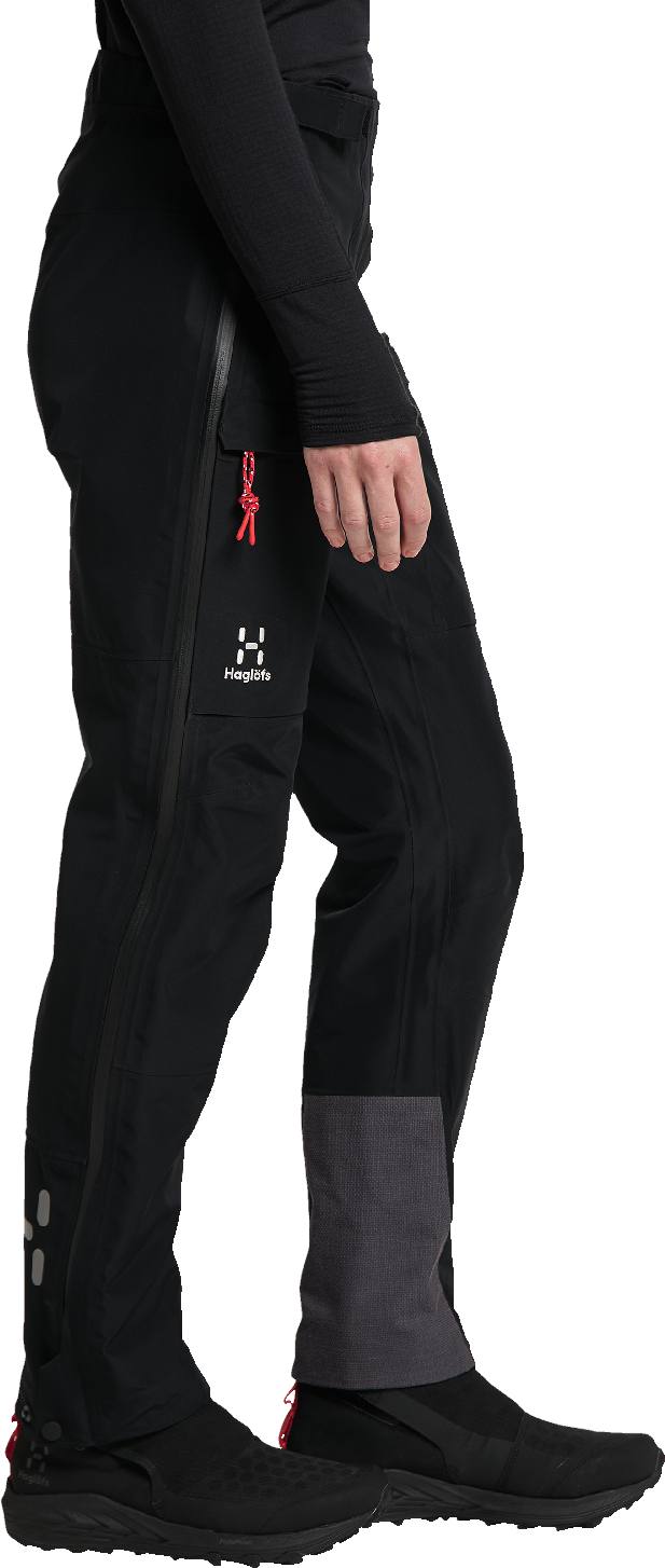 Haglöfs Women's L.I.M ZT GTX Pro Pant Musta / Punainen 08