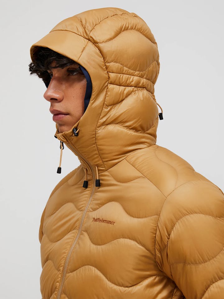 Peak Performance Men's Helium Down Hood Jacket Sierra Sand 07