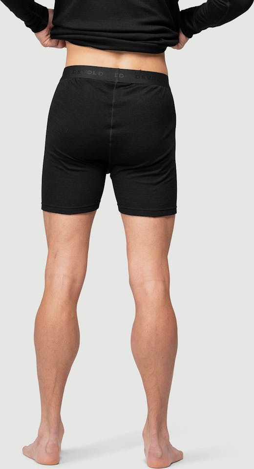 Devold Duo Active Merino 205 Windstopper Boxer Man Musta 03