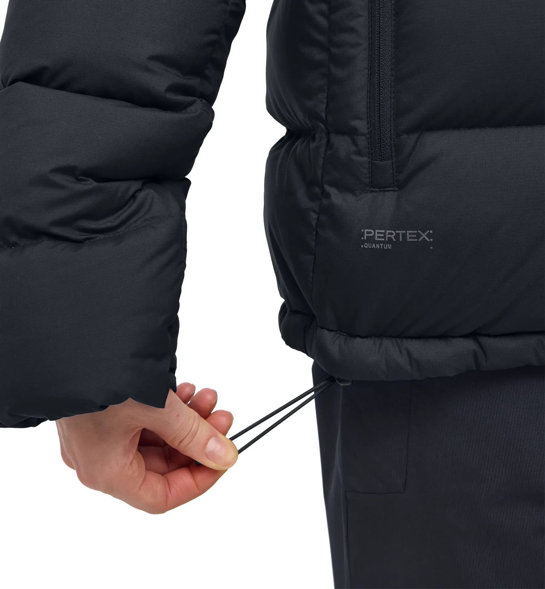 Haglöfs Women's Rosson Down Hood - Naisten untuvatakki Musta 09