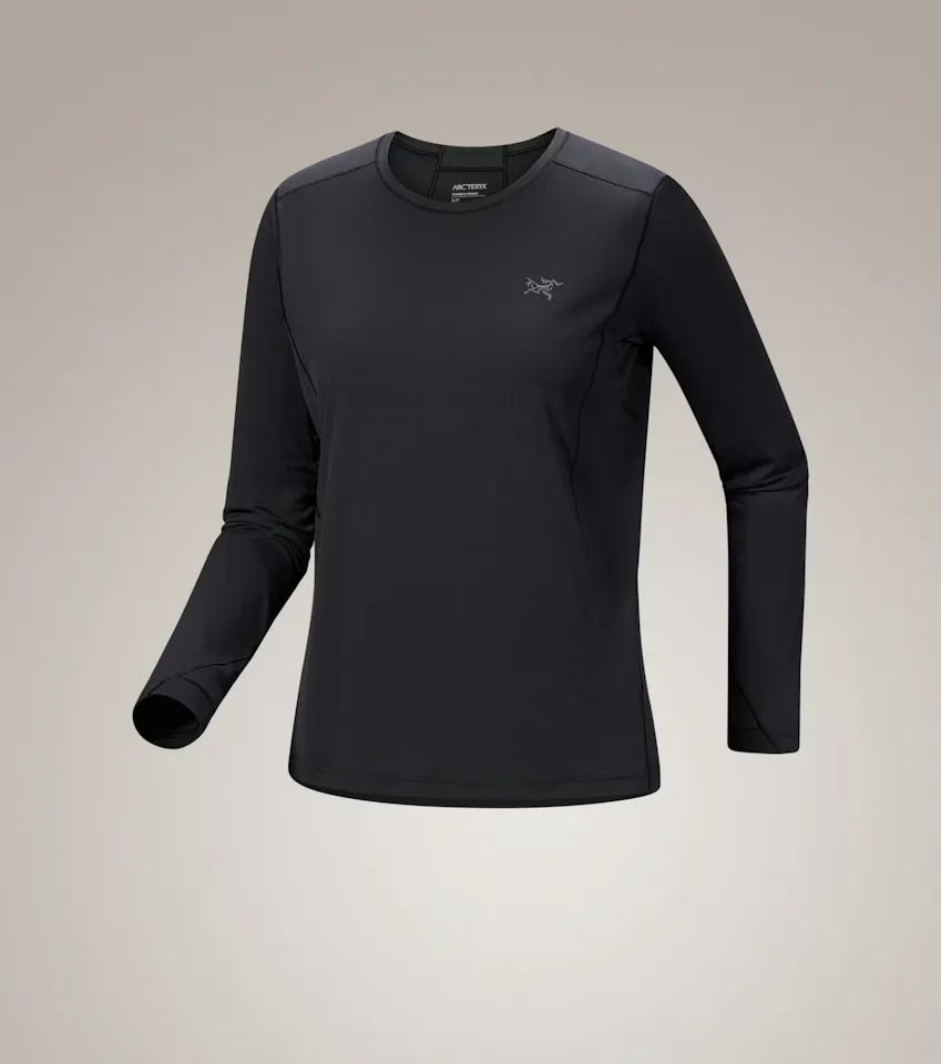 Arc'teryx Sunna Crew LS Women`s Musta 05
