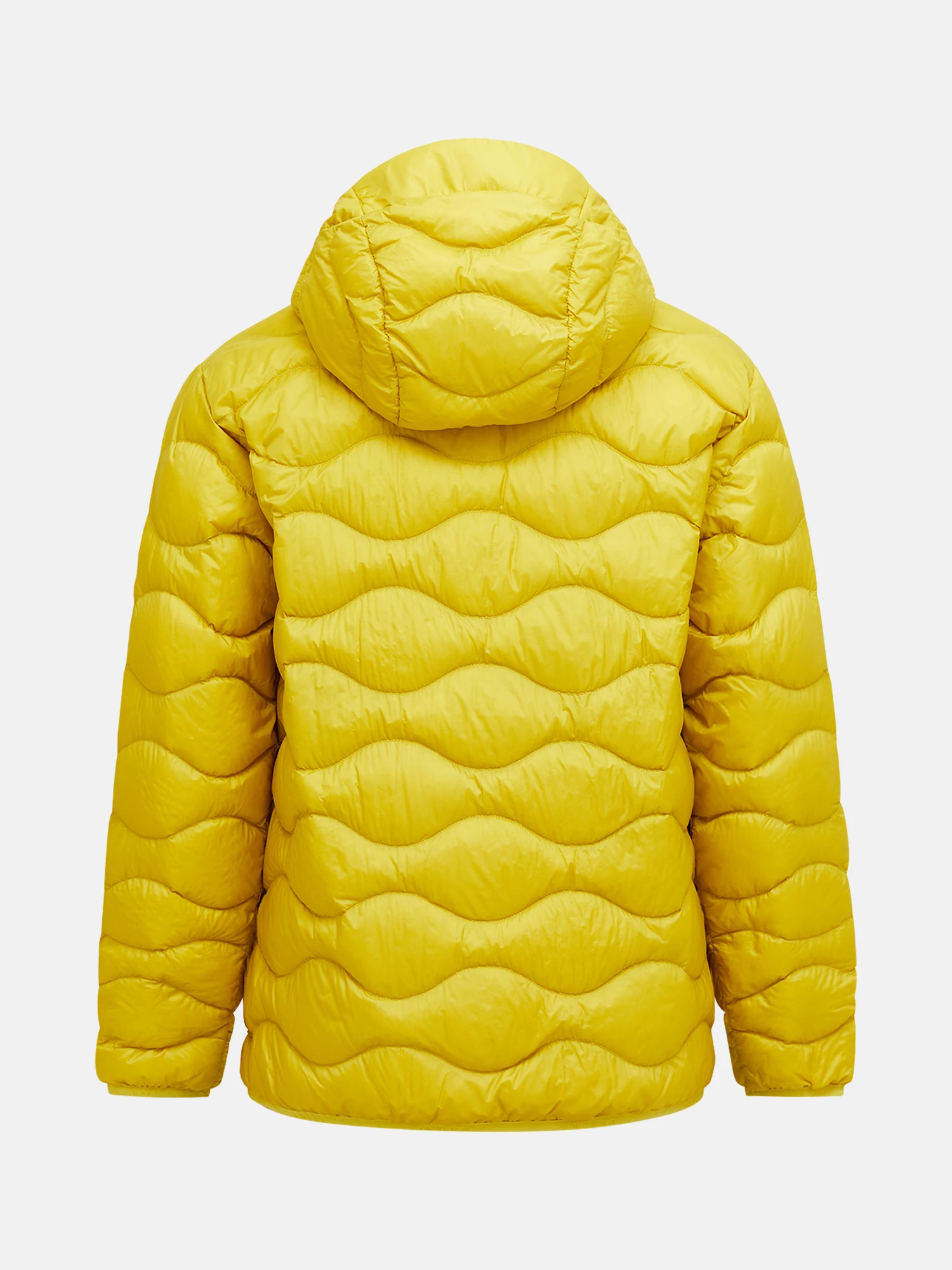 Peak Performance Men's Helium Down Hood Jacket Canary Lime 03