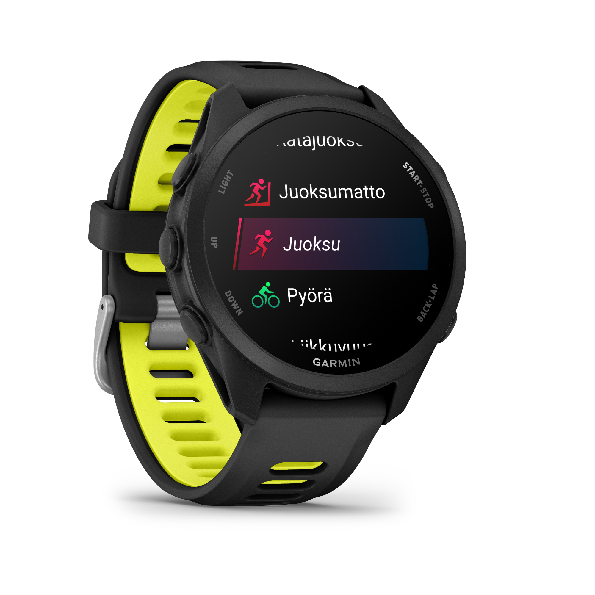 Garmin Forerunner 170 Music Black/amp Yellow  03