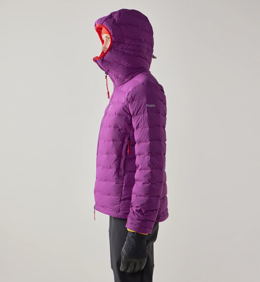 Haglöfs Women's Spitz Down Hood Grape Purple 05