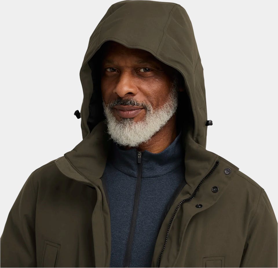 Jack Wolfskin Men's Canyon Shield Parka Obsidian 08